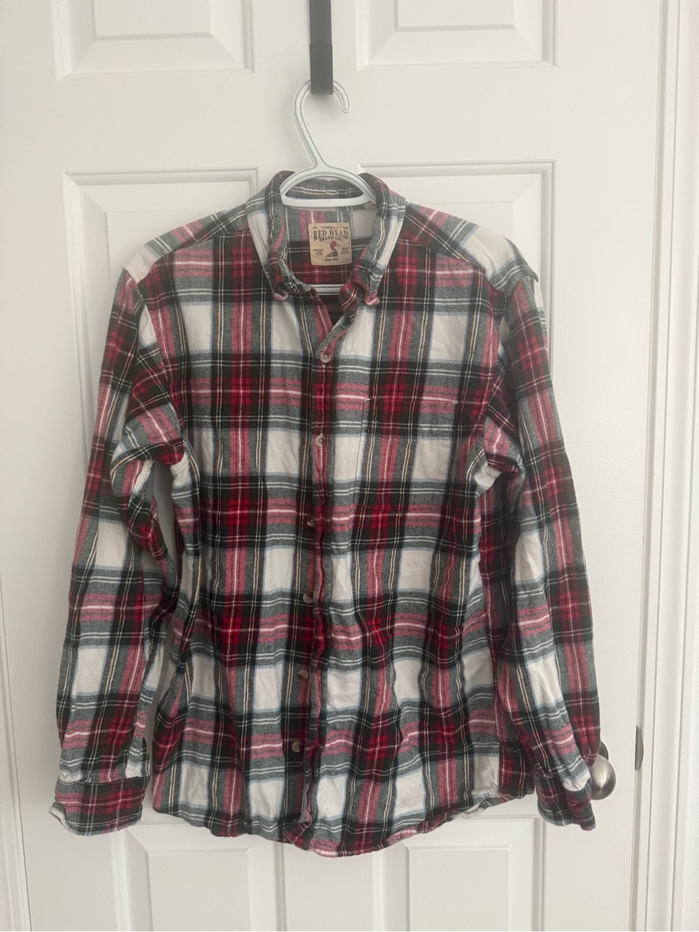 Red Head Brand Co Plaid Button-Down Flannel Shirt